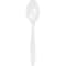 Touch Of Color Clear Plastic Spoons, 6.75", 288PK 010551 - alternate 1
